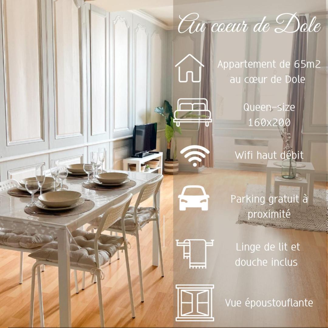 Apartament « Au Coeur De Dole » Zewnętrze zdjęcie
